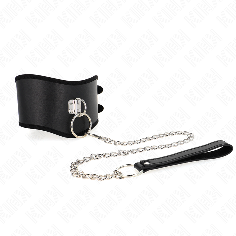 Kink - Collier 65 Cm Avec Large Bracelet Réglable 40-55 Cm X 10 Cm